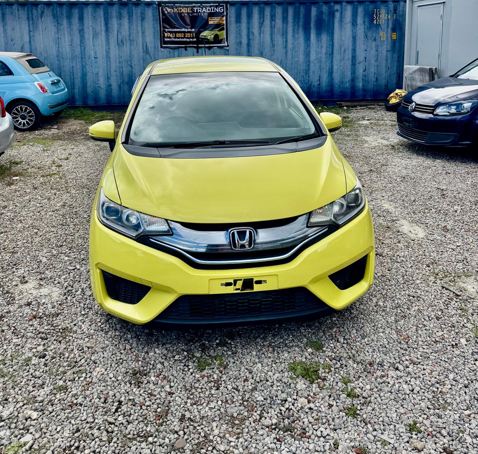 2013 Honda Jazz/Fit 1.5 Liter Petrol / Hybrid Automatic – 5 Doors – Yellow